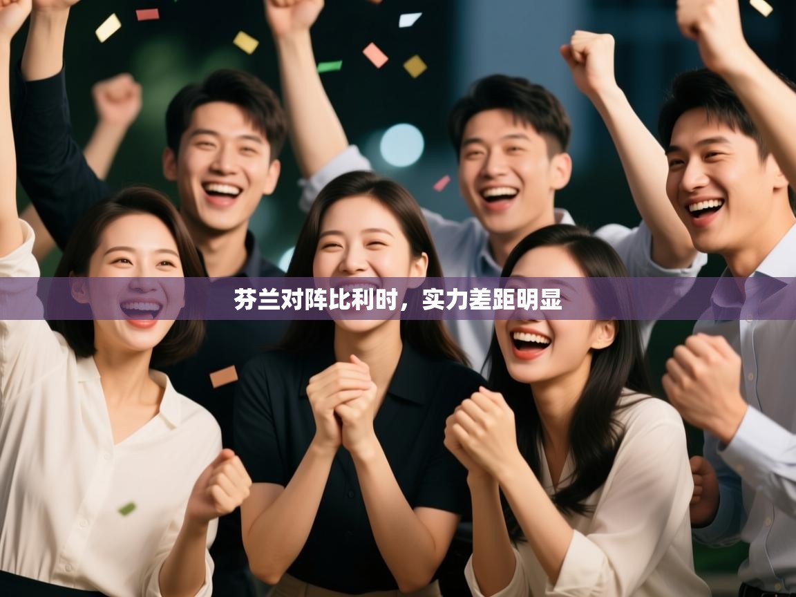 芬兰对阵比利时，实力差距明显